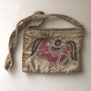 Beaded Vintage Velvet Bag